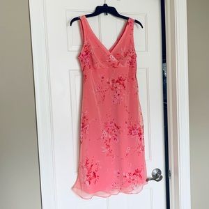 Johnnie M. Pink Floral Dress